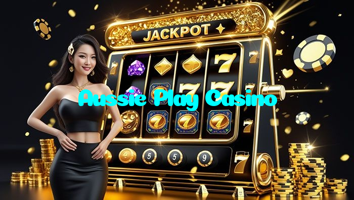 Aussie Play Casino casino presented on mobile device in Pakistan with slots and live games